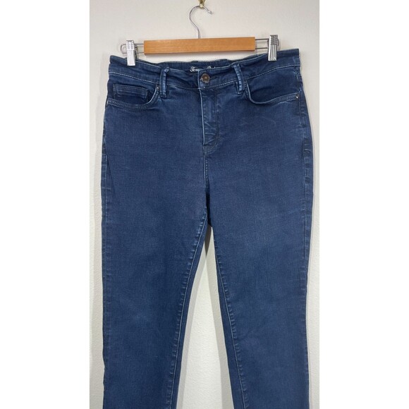 Tommy Bahama Jeans 8x28 Womens Tommy Bahama Jeans 29x27 Dark Wash Straight Ankle - Picture 2 of 11